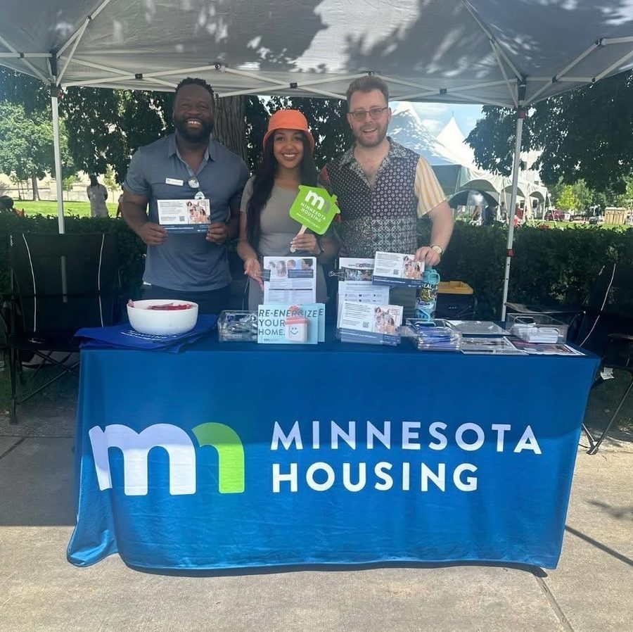 Tiaira Quinn at a Minnesota Housing community homeownership event